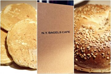 台北【N.Y.BAGELS】。全日早午餐,這就是道地的紐約貝果嗎?@京站