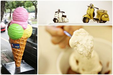 台南【Disheqe得意吉】。義式冰淇淋專賣店